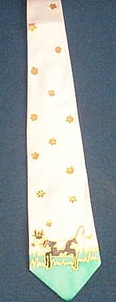 Cow and flowers