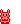 red bunny