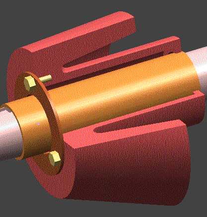 Computer Model of the Stern Bearing