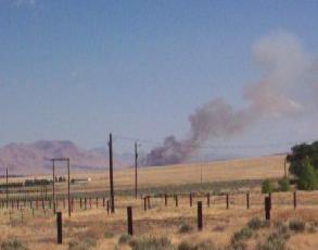 Thomas Canyon fire.