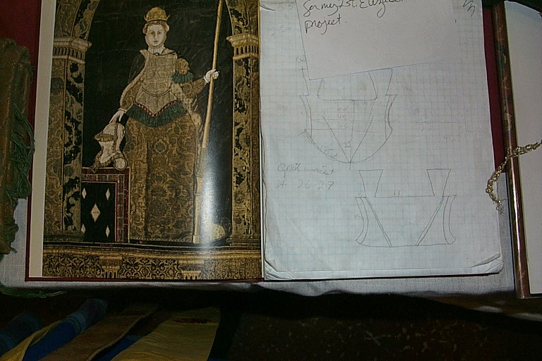 basic drawing for bodice