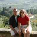 Jim and Vali in Panzano