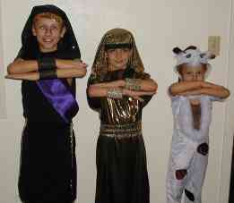 The kids in Joseph