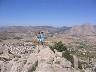 Lee (our daughter) and me on mt. Mahimon overlooking V�lez Blanco