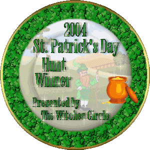 St. Patrick's Day Game Award