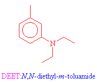 structure
of DEET