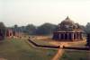 Serene tomb of Isa Khan.