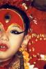 The Kumari at Indra Jatra.