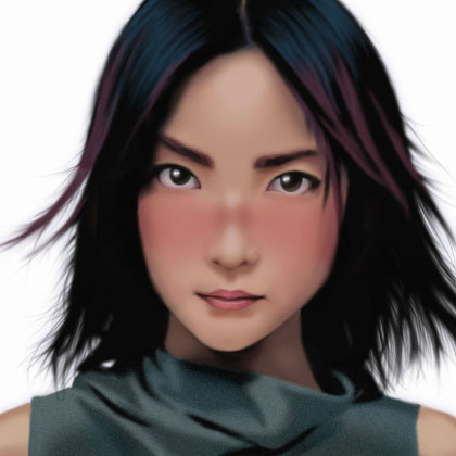 Faye (Computerised Graphic) copyright Lucifer (of Velvetsky)