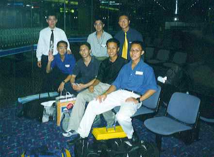 At the airport