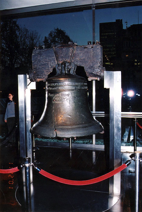 the famous Liberty Bell