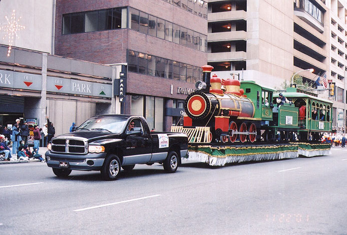 one of the floats