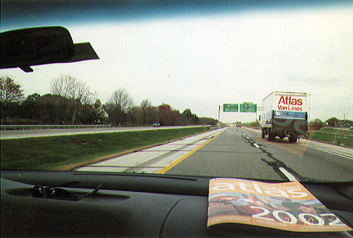 On the interstate..