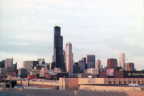 Sears and Chicago skyline