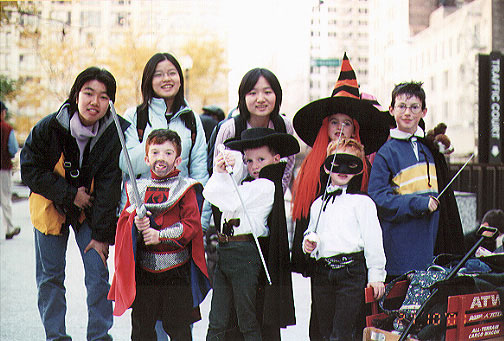 cute kids and cute gals..