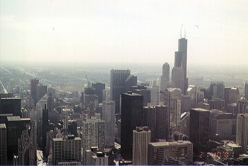Scene from the top of the Observatory