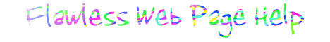 Flawless Web Page Help