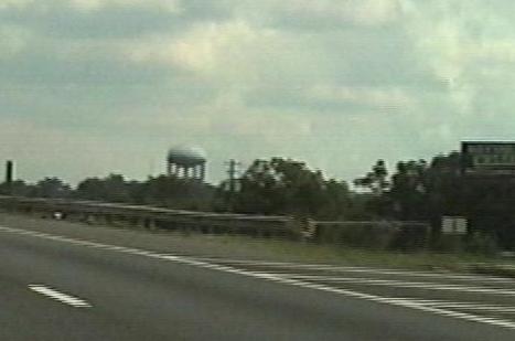 4th St tower in Tuscaloosa from the airport and river bridge