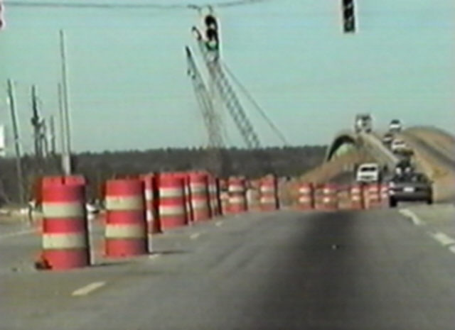 construction of the westbound span 1999