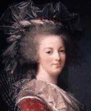 Marie Antoinette, Königin von Frankreich, wurde geköpft