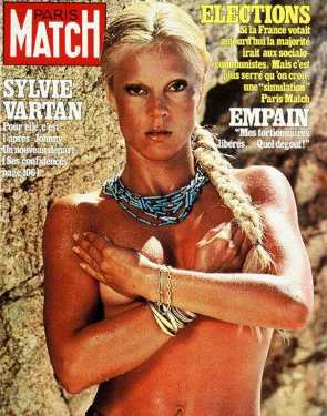 [S. Vartan als Covergirl (Paris Match 1981)]
