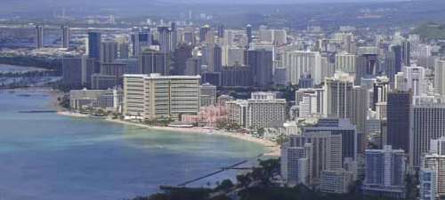 [Waikiki, der vielleicht hlichste Strand im ganzen Pazifik]