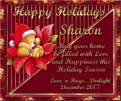 happy holidays deelight