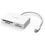 UGREEN USB C SD Card Reader USB 3.1 Type C Memory Card Reader All-in-One TF SD CF MS Card Adapter for MacBook Pro 2016,2017,MacBook, Samsung Galaxy S8, S8 Plus, Note 8, LG V20,V30,G5, G6, Moto Z, OnePlus 3T, OnePlus 3, Nexus 6P, 5X, Google Pixel 2, Pixel 2 XL and More