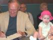 Gene with a young fan