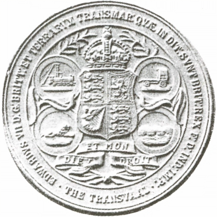 Edward VII Great Seal of the Transvaal Colony