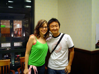 Me & Lisa @ The Grove on Aug. 25, 2004