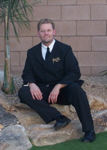 Pete Gulick relaxing
