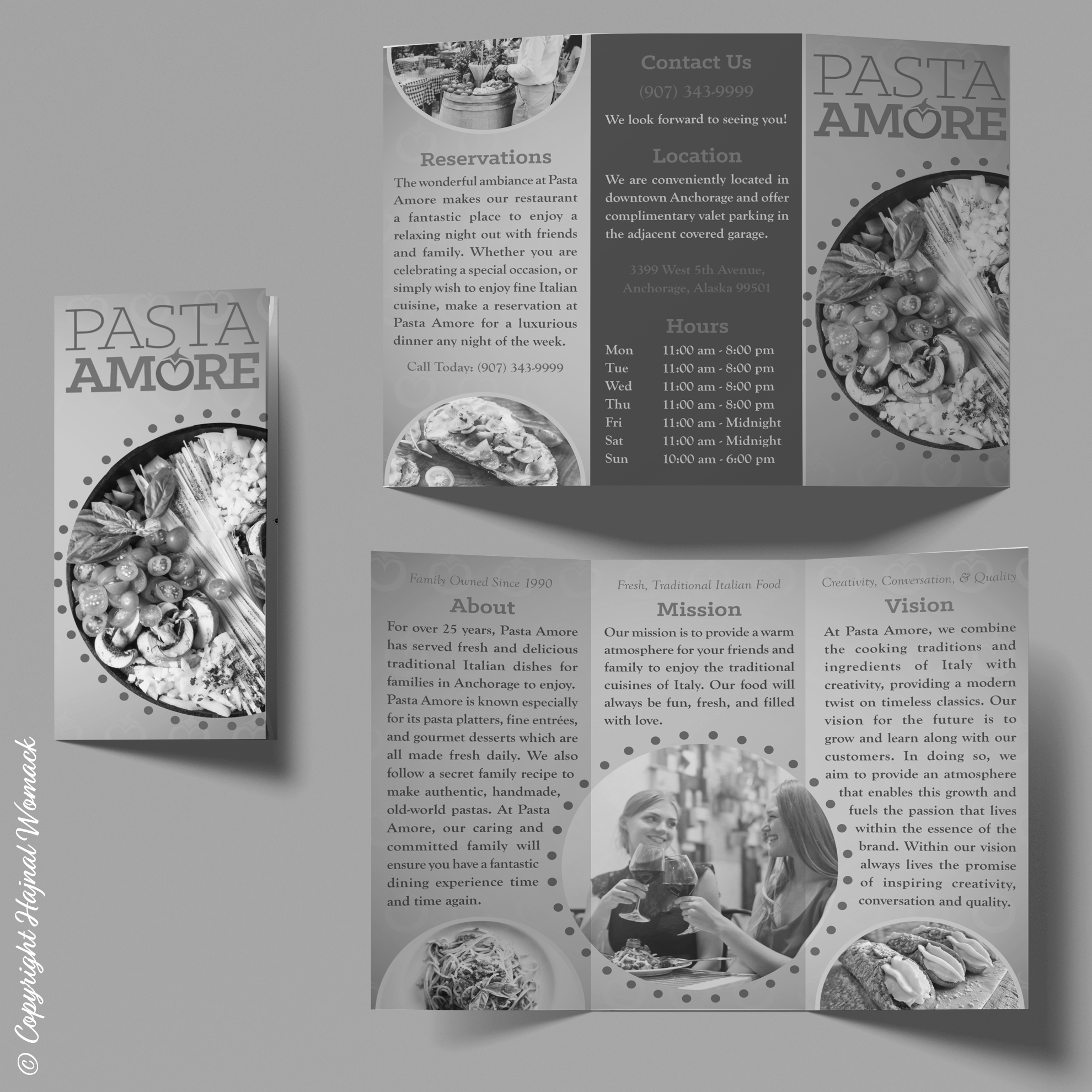 hajnal womack pasta amore brochure preview - © copyright hajnal womack 2019 all rights reserved