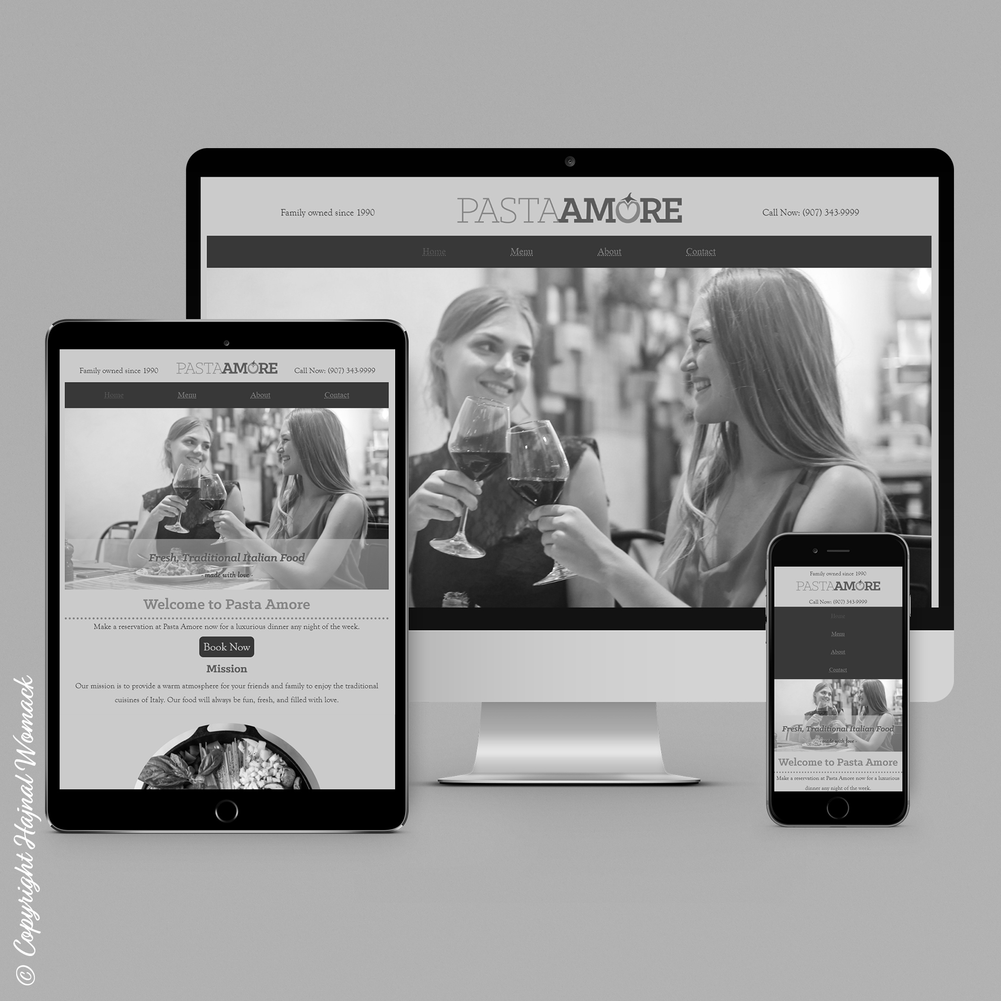 hajnal womack pasta amore website preview - © copyright hajnal womack 2019 all rights reserved
