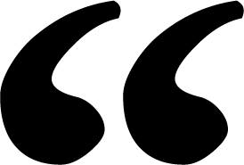 large open quotation mark icon - © copyright hajnal womack 2019 all rights reserved