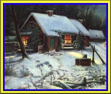 To all my Great-Grandchildren in Hawaii: This is what snow looks like. It is more fun to play with than sand!