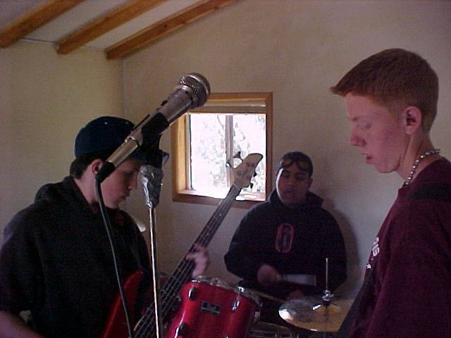 Chris with band(Chris ben clay