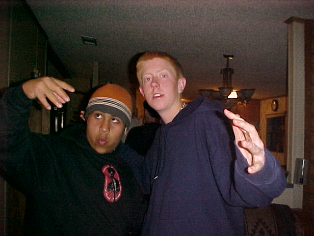 Chris the monk and Ben the monkey