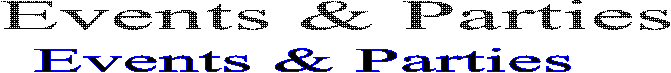 Events & Parties