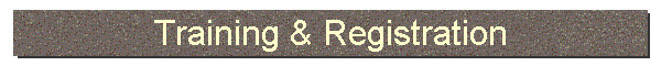 Training & Registration