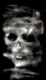 ghostly skull