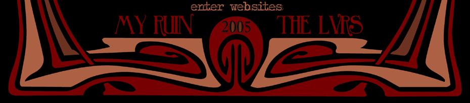 Miss B.'s band MY RUIN site. Loud Music