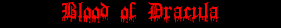 Blood of Dracula
