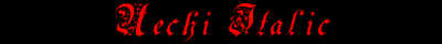 Uechi Italic