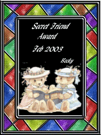 REBECCA'S AWARD
