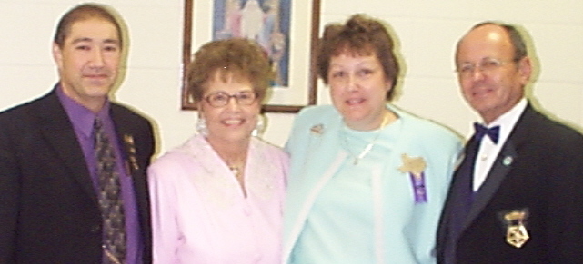 Worthy Grand Matron & Worthy Grand Patron