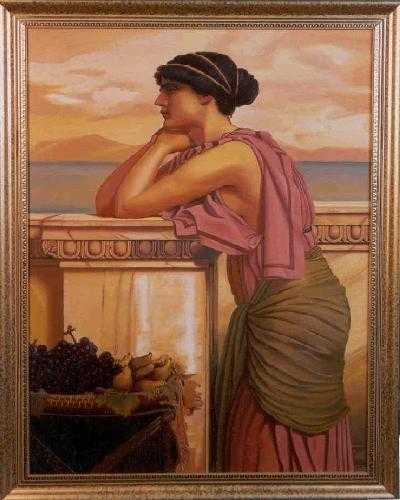 Fruit Seller Painting