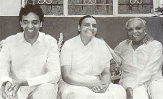 Prashant, Geeta and BKS Iyengar