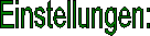 Einstellung