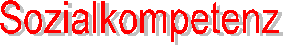 Soziale Kompetenz